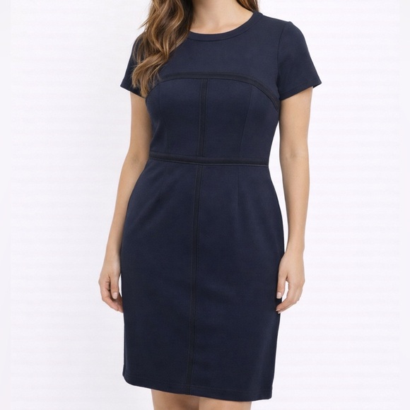 Ann Taylor Dresses & Skirts - Ann Taylor Petite Black Classic Black Short Sleeve Dress Size 12P